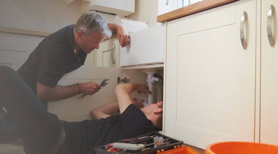 Professional burst pipe repair services in Helen, WV